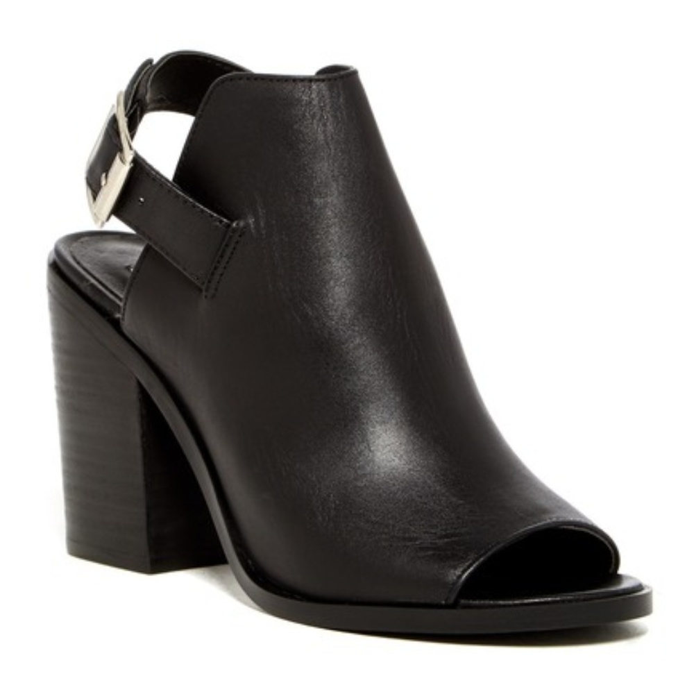Steve Madden Talento Chunky Block Heel Black
